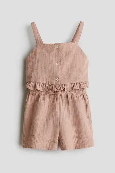 H&M 2 pc muslin set