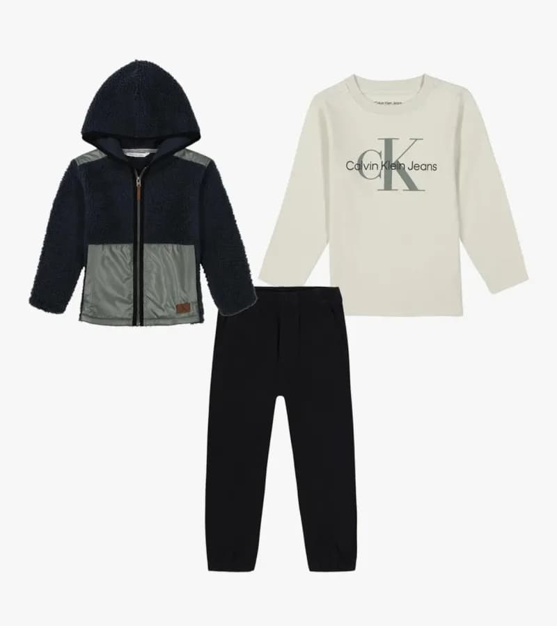 3 pc fleece set