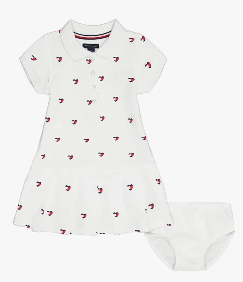 Baby girl's short sleeve dress