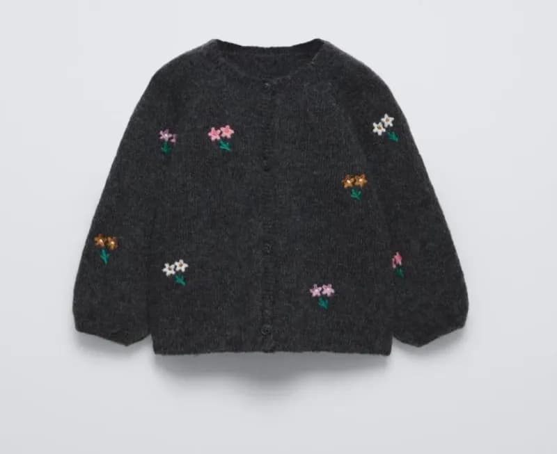 Floral cardigan